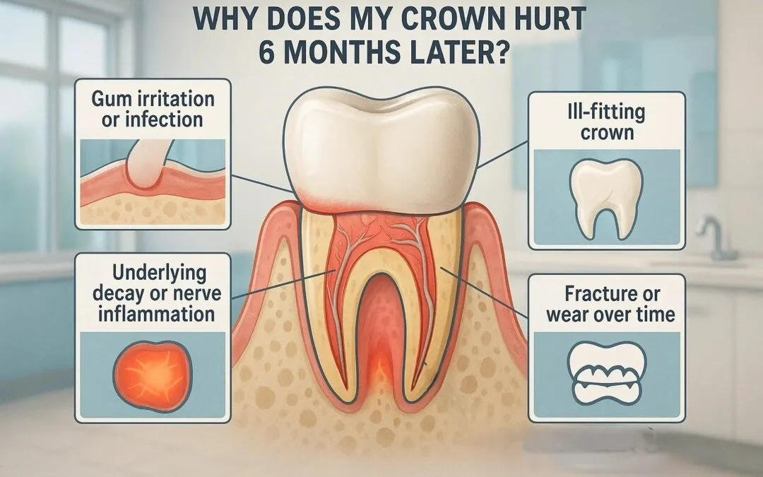 Banner image of Why Does My Crown Hurt 6 Months Later?