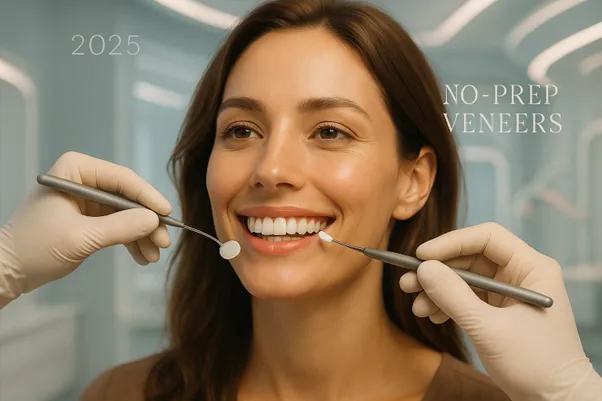 No-Prep Veneers in 2025- The Future of Minimally Invasive Smile Makeoverss